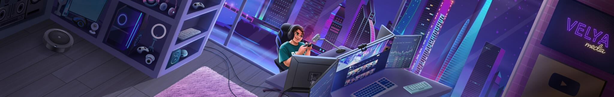 Discovery splash banner for Веля Discord server