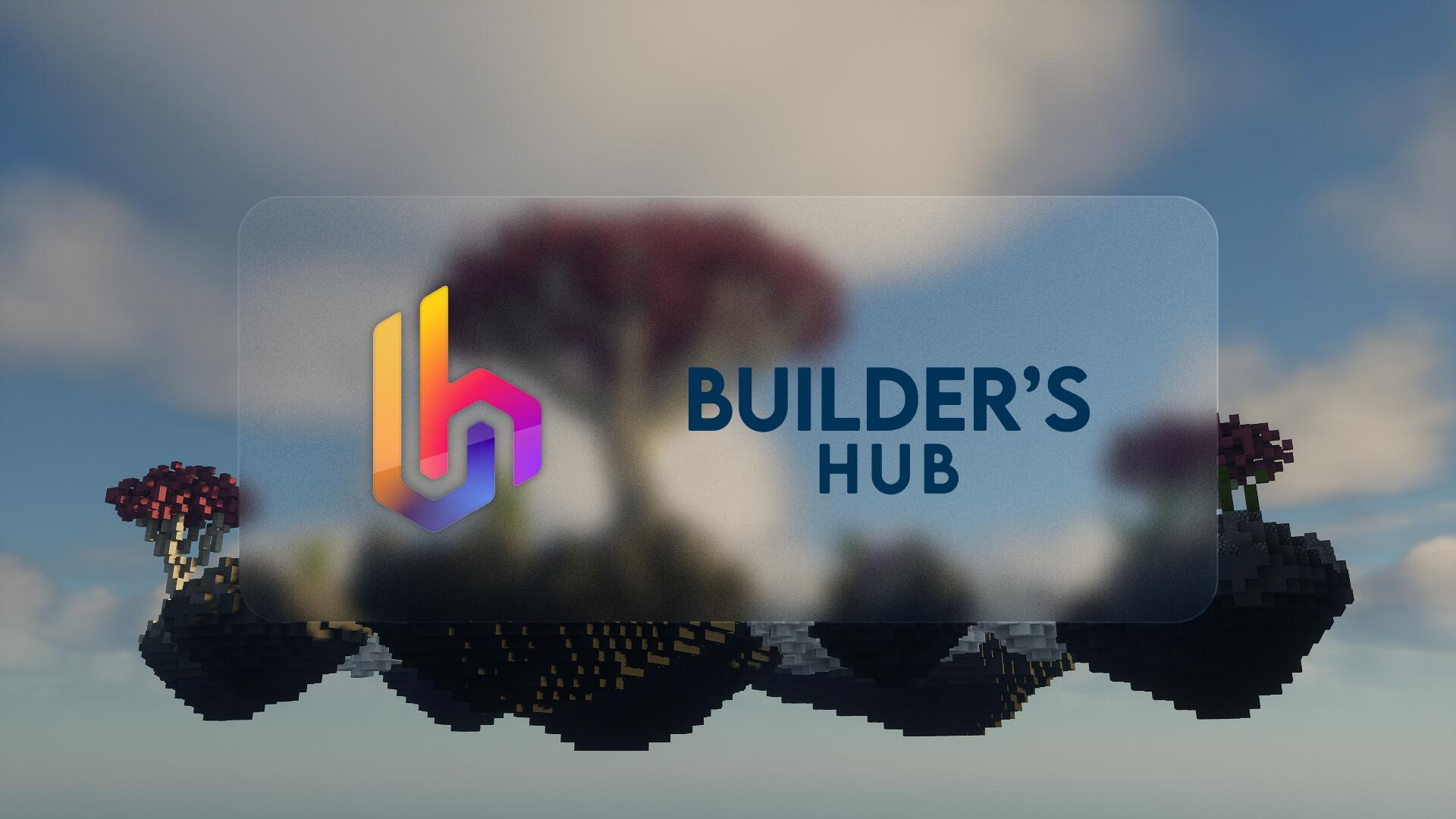 Discovery splash banner for Builder's Hub Discord server