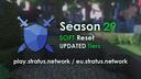 Discovery splash banner for Stratus Ranked - Minecraft PVP Discord server