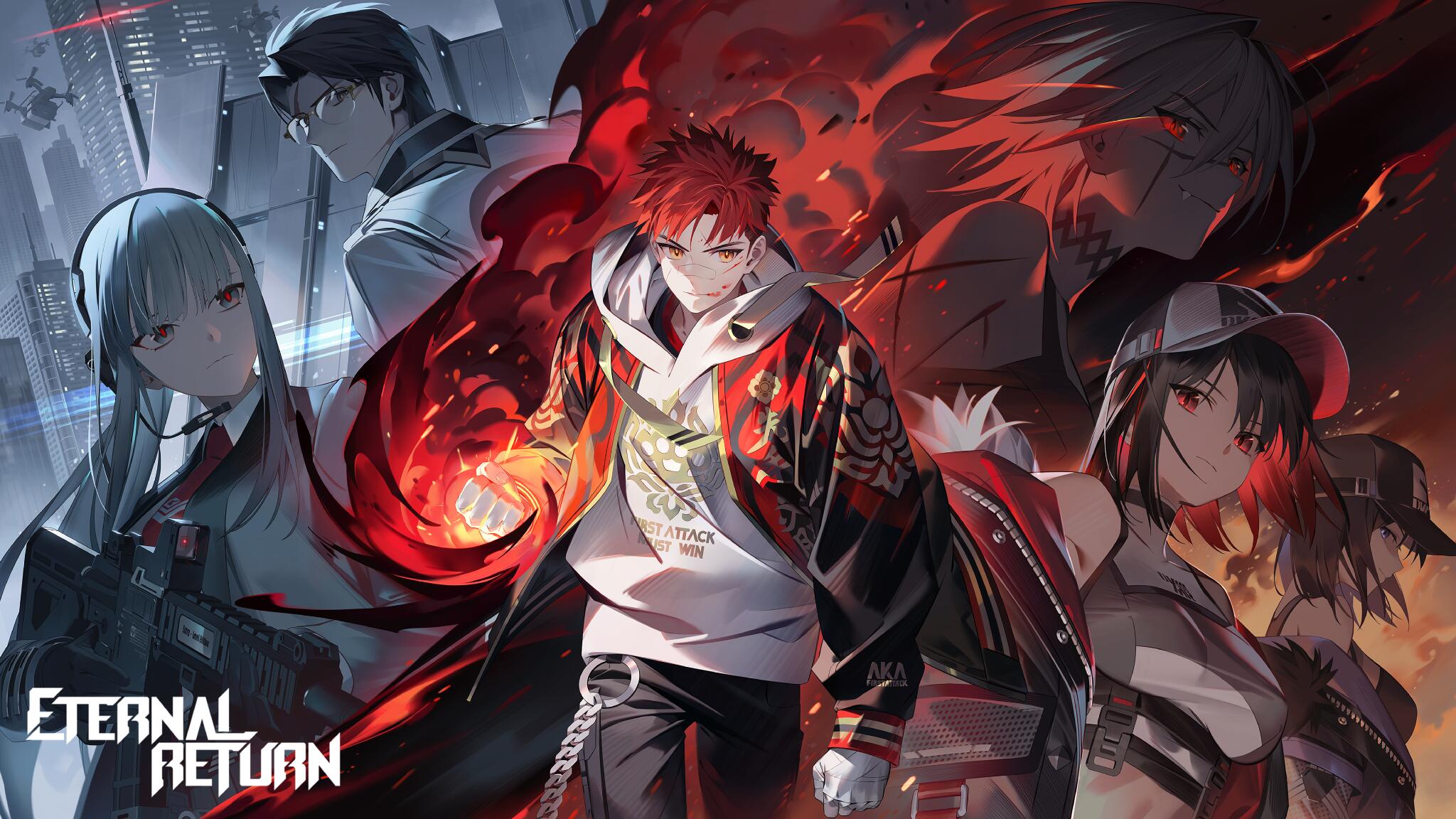 Discovery splash banner for Eternal Return Discord server