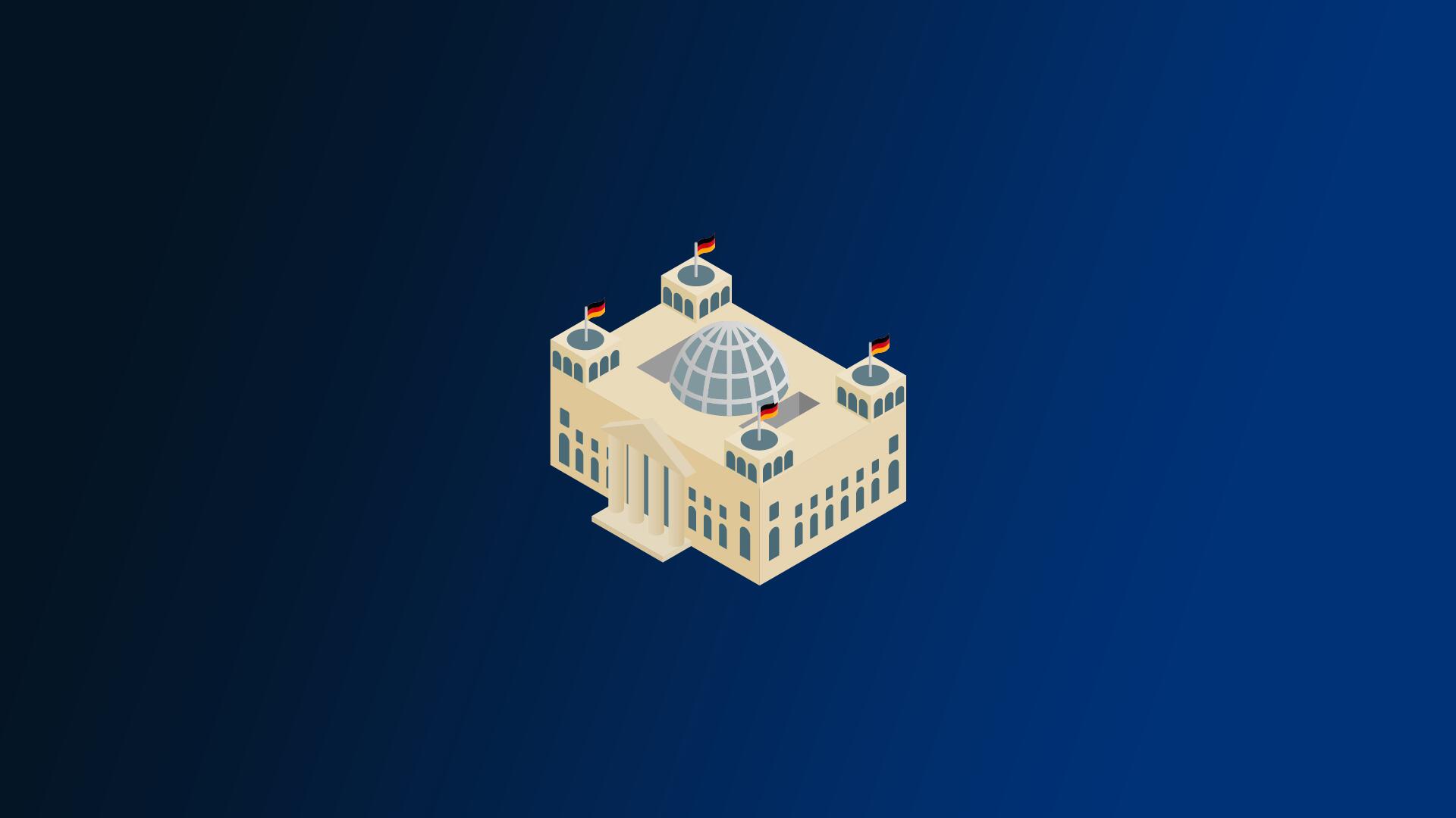 Discovery splash banner for PS | Politiksimulation Discord server