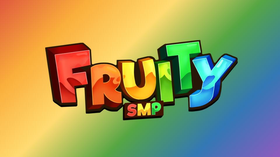 Discovery splash banner for FruitySMP Discord server