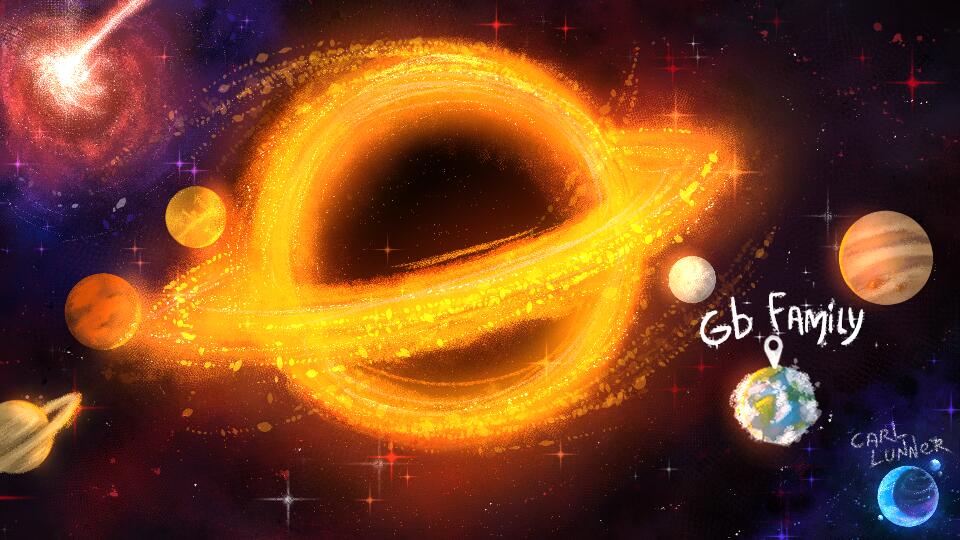 Discovery splash banner for Gb Family🚀 Discord server
