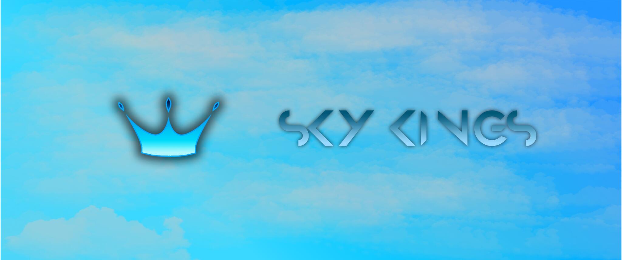 Discovery splash banner for SkyKings Discord server
