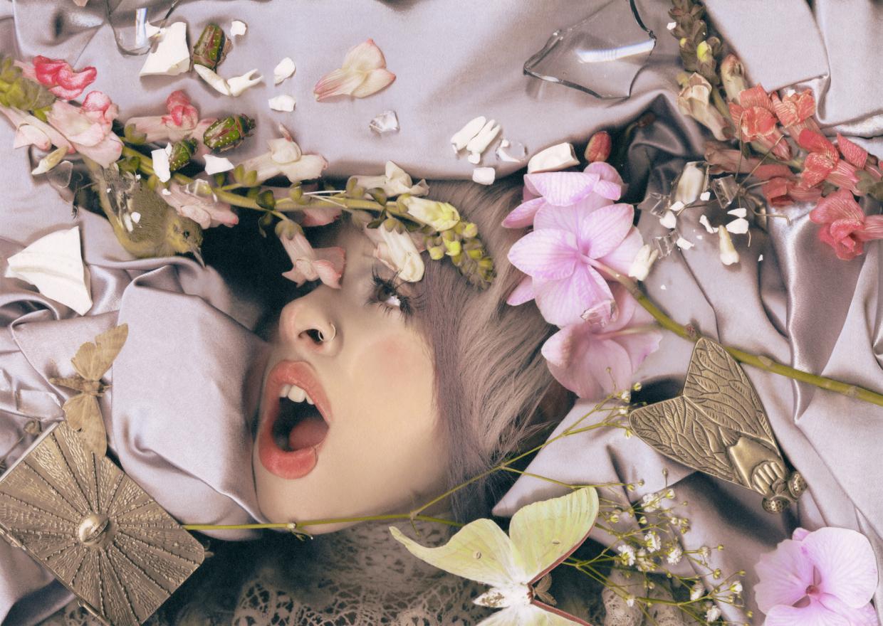 Discovery splash banner for Melanie Martinez | STREAM HADES Discord server
