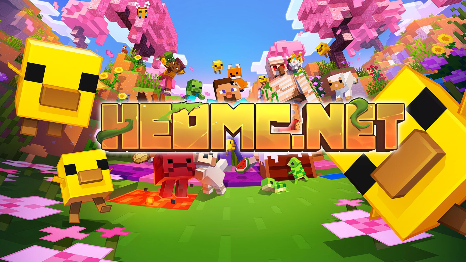 Discovery splash banner for HeoMC Discord server