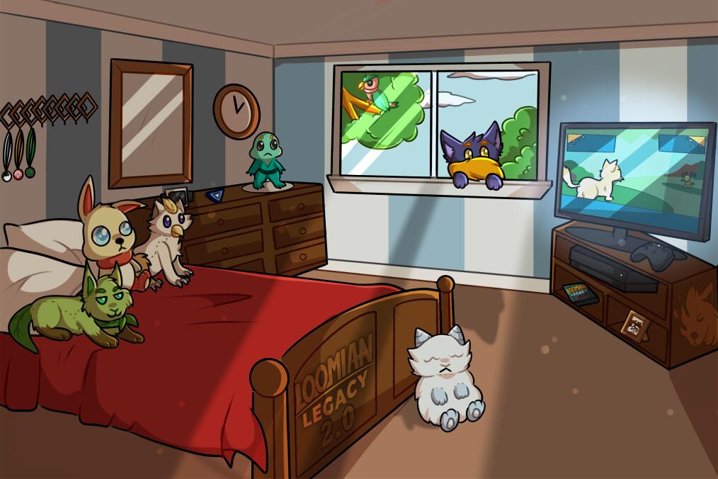 Discovery splash banner for Loomian Legacy 2.0 Discord server