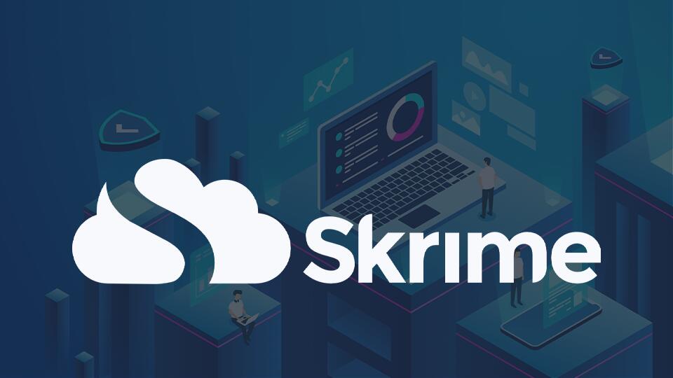Discovery splash banner for SKRIME Discord server