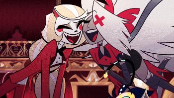 Discovery splash banner for Hazbin Hotel Discord server