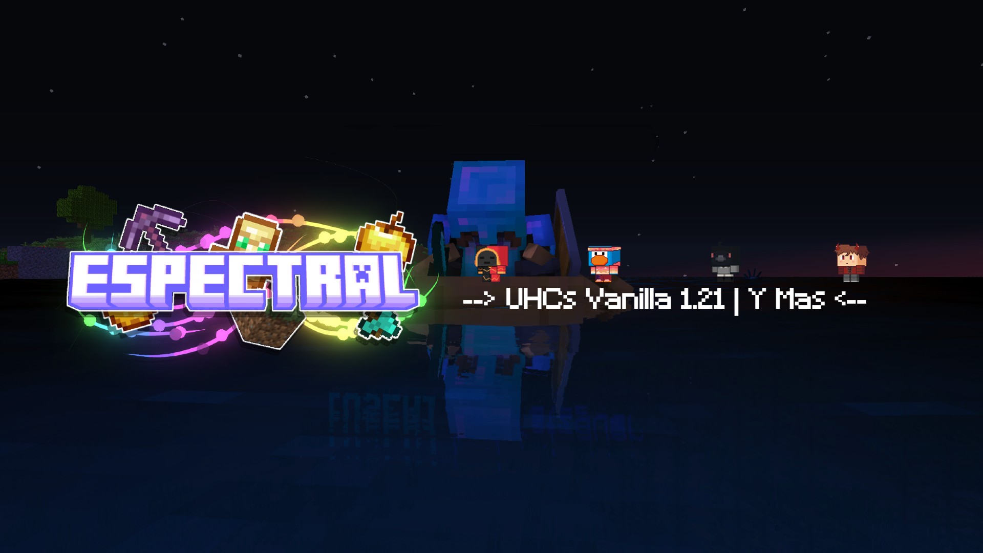 Discovery splash banner for Espectral Discord server