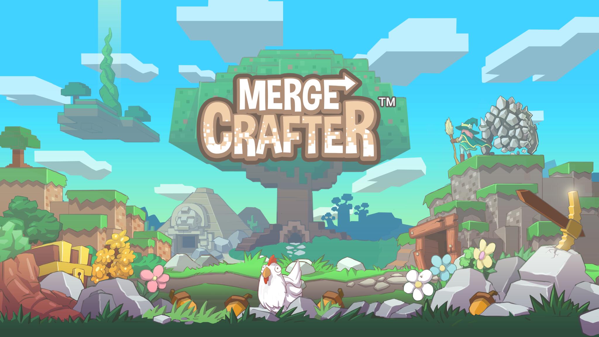 Discovery splash banner for MergeCrafter Discord server