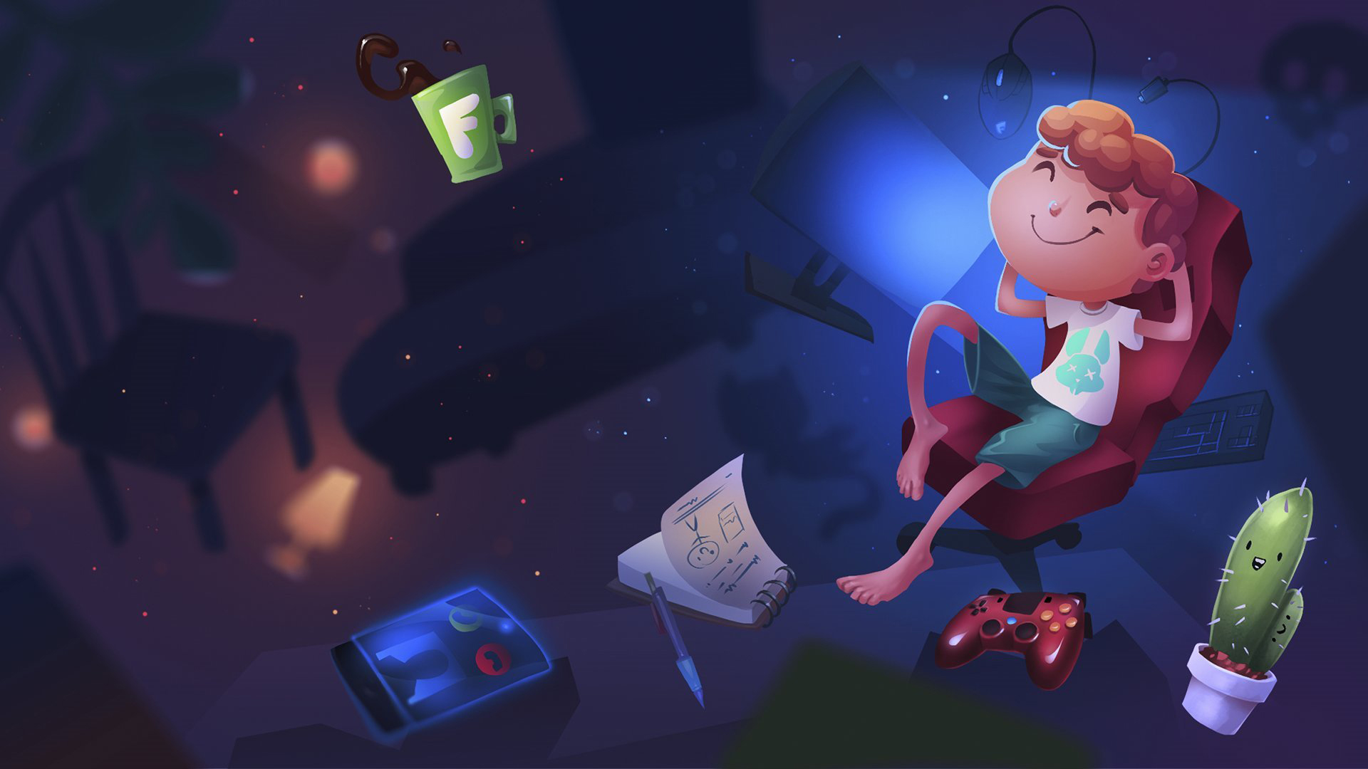 Discovery splash banner for Febatista Discord server