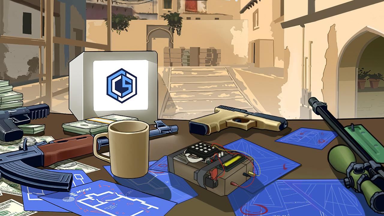 Discovery splash banner for CYBERSHOKE Discord server