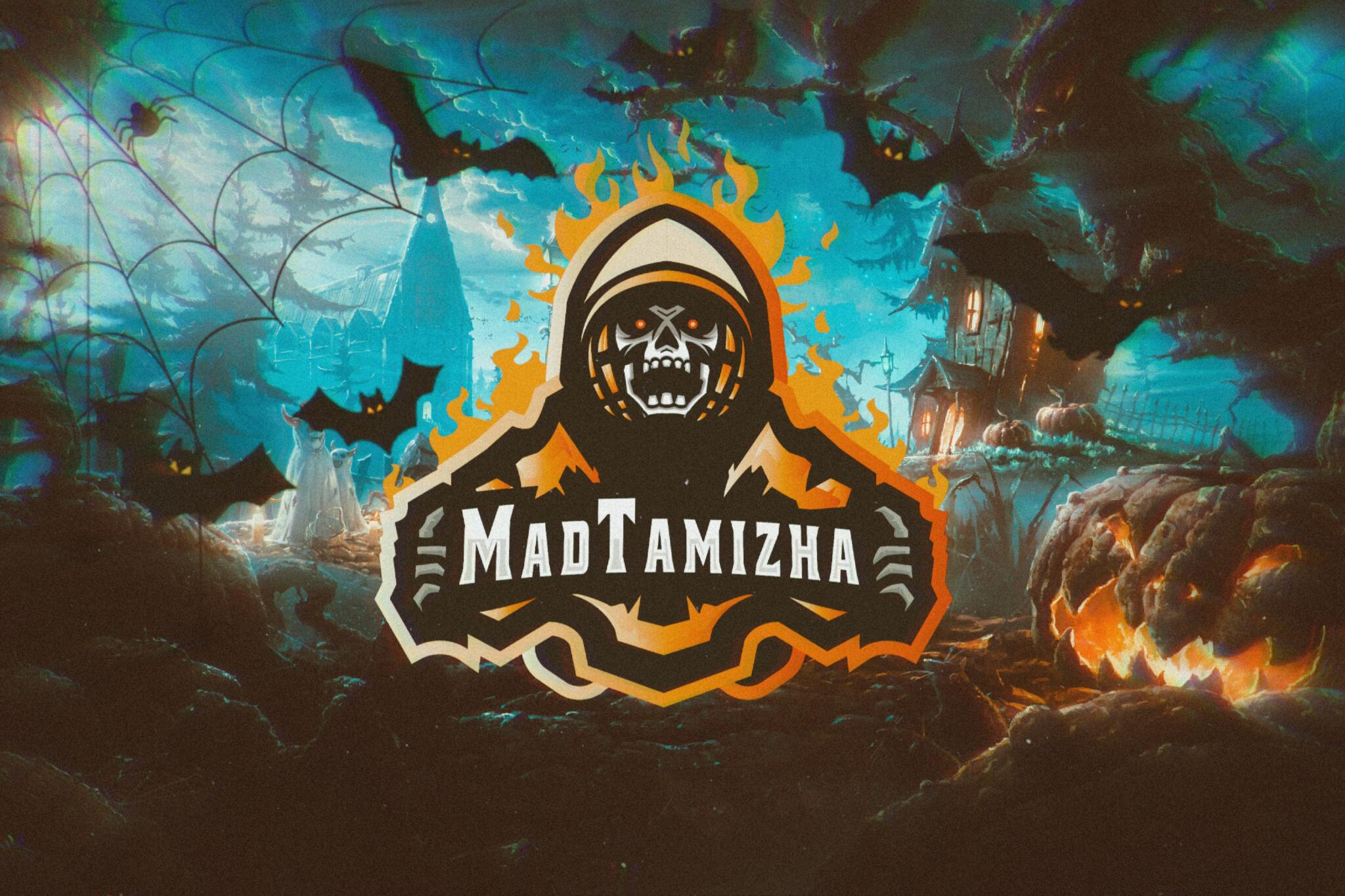 Discovery splash banner for Mad Tamizha Discord server