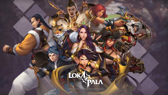 Discovery splash banner for Lokapala: Saga of the Six Realms Discord server
