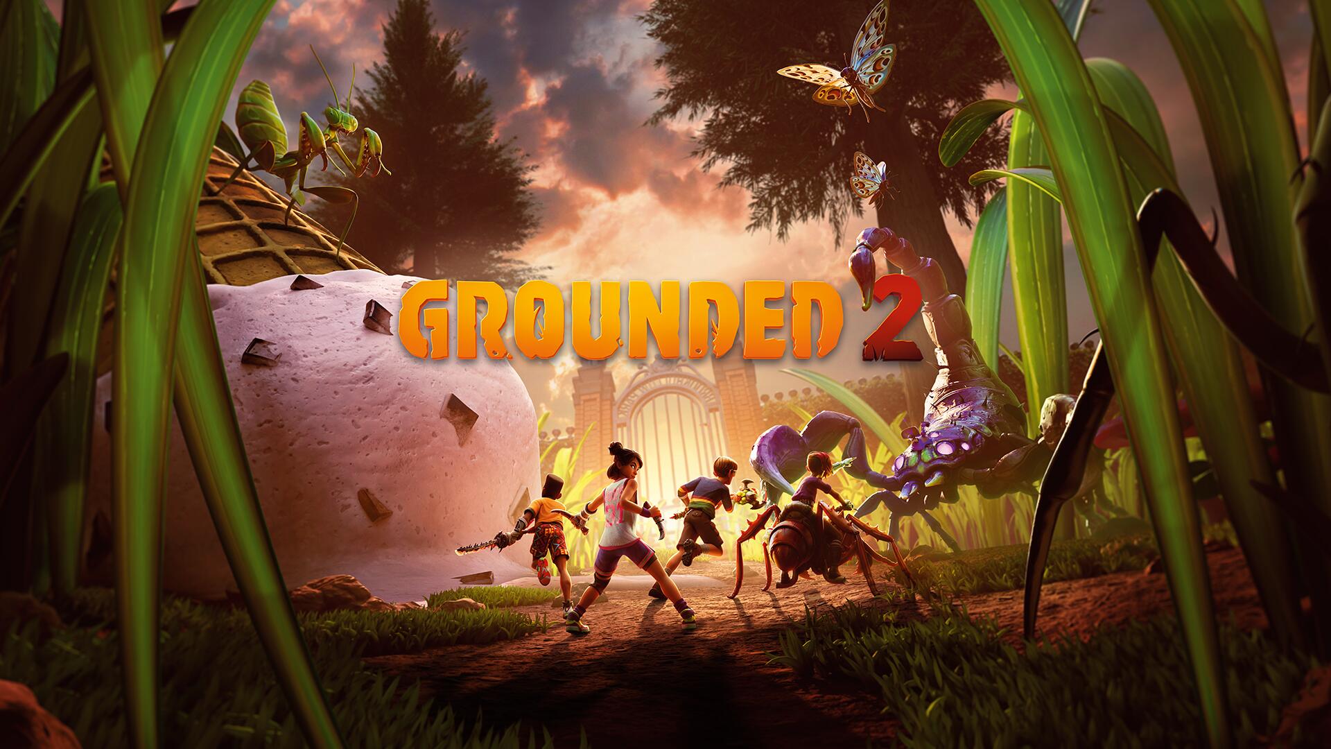 Discovery splash banner for Grounded Discord server