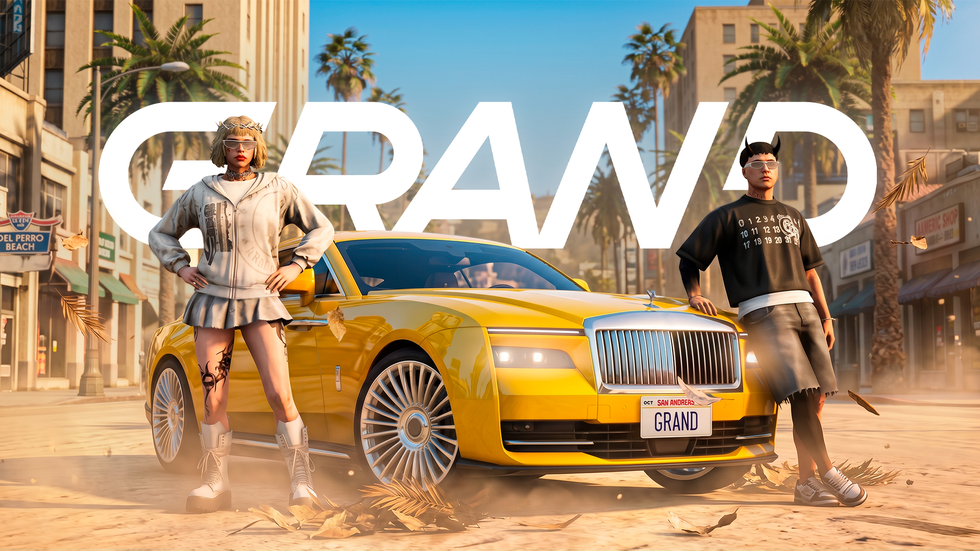 Discovery splash banner for GTA V: Grand Role Play Discord server