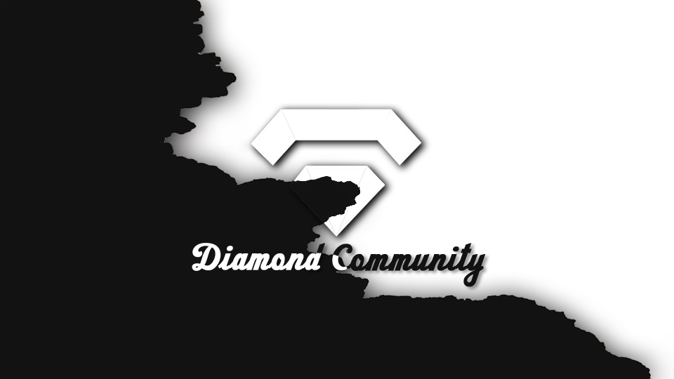 Discovery splash banner for Diamond Community™ Discord server