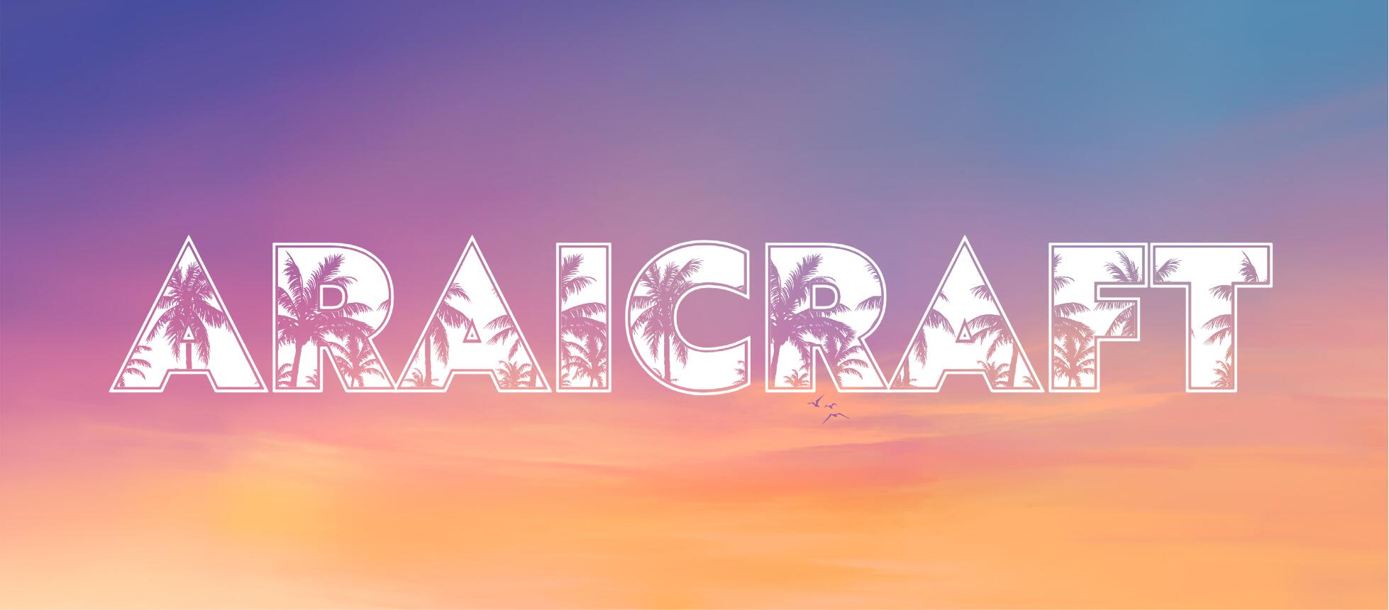 Discovery splash banner for Arai Craft Discord server