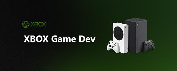 Discovery splash banner for XBOX Game Dev Discord server
