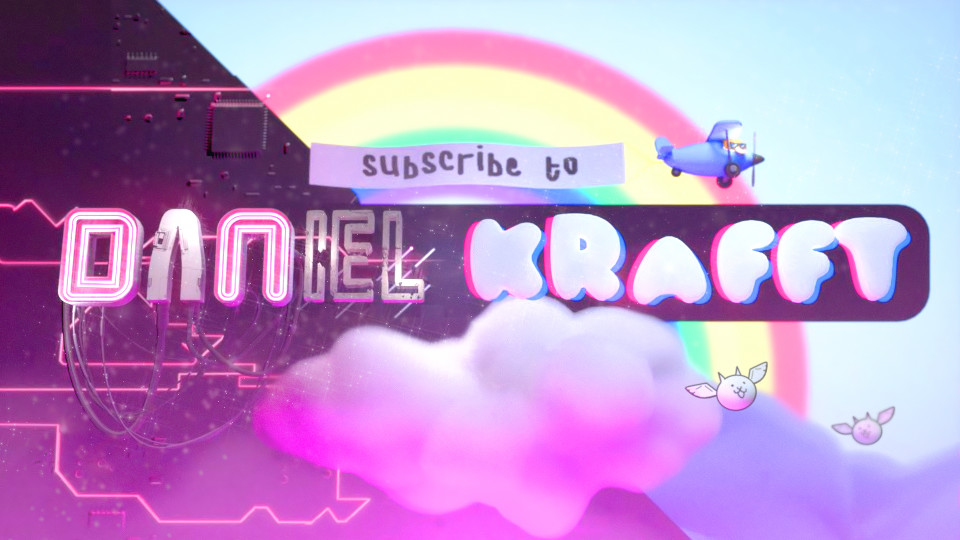 Discovery splash banner for Daniel Krafft's Blender Cult Discord server