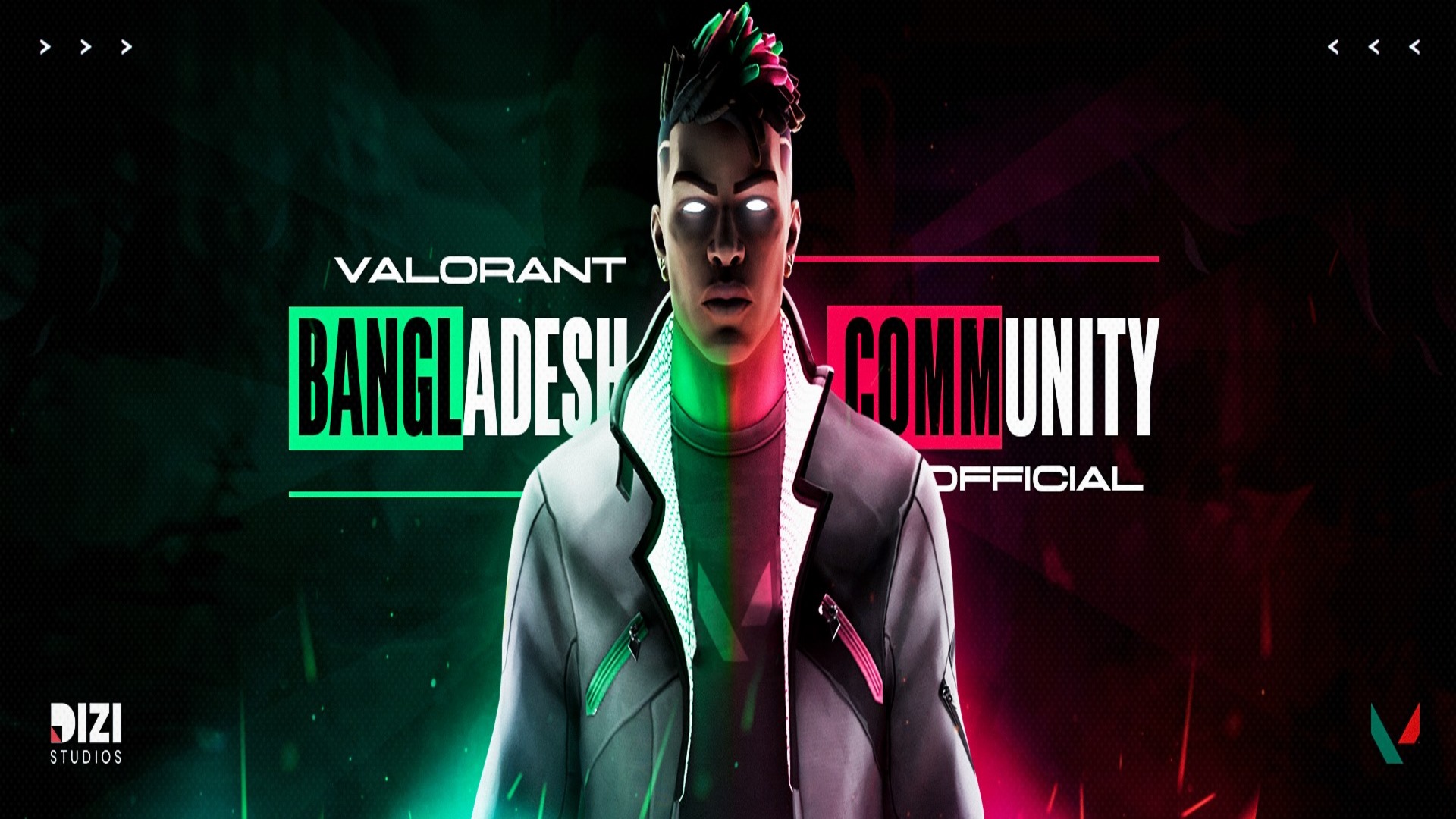 Discovery splash banner for Valorant Bangladesh Community Discord server