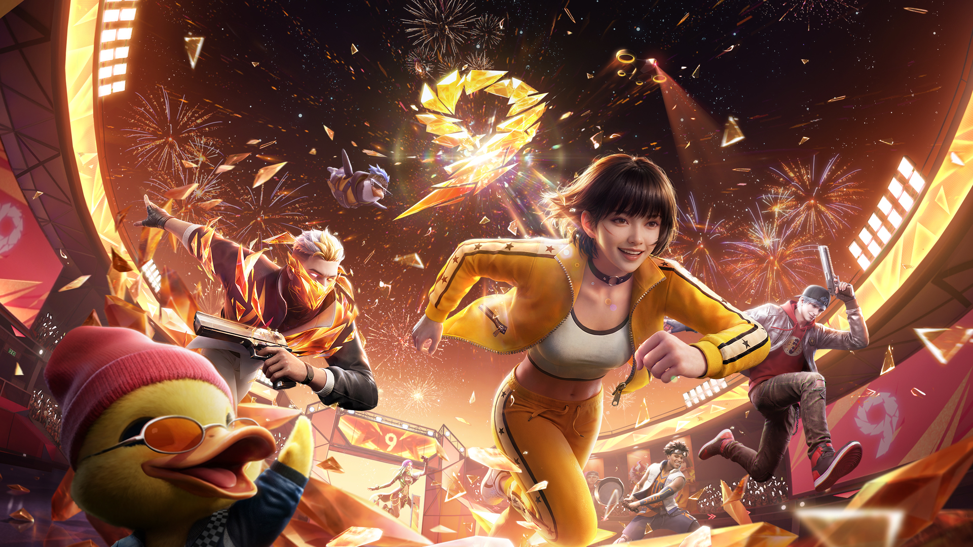 Discovery splash banner for Garena Free Fire North America Discord server