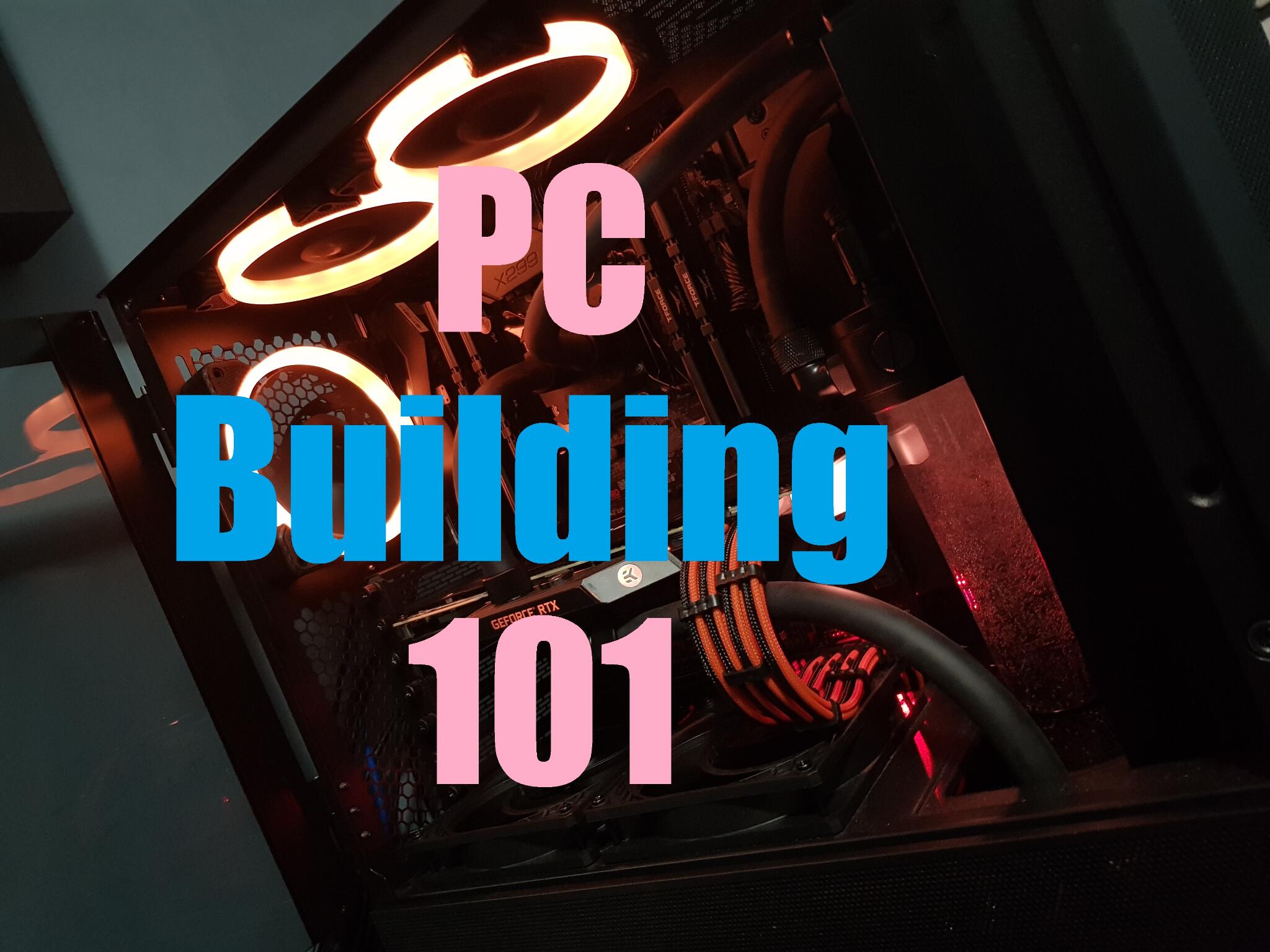 Discovery splash banner for PC Building 101 Discord server