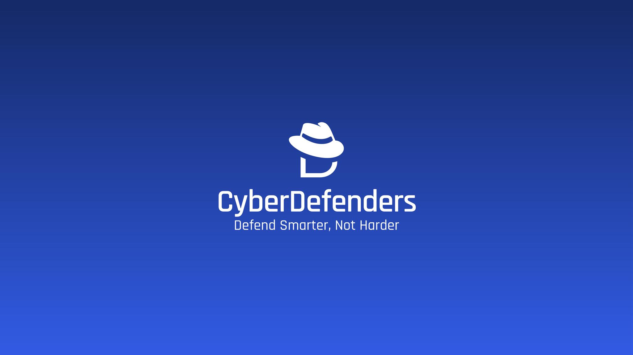 Discovery splash banner for CyberDefenders Discord server