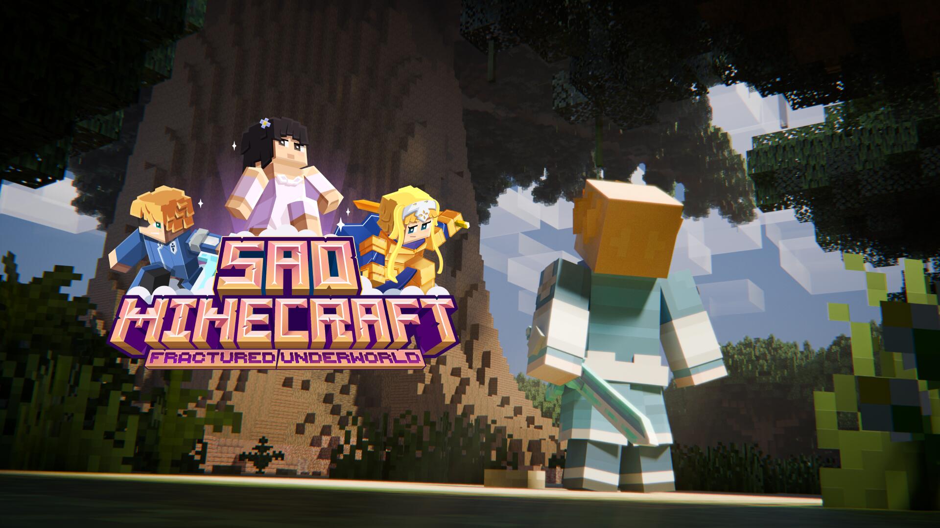 Discovery splash banner for Sword Art Online - Minecraft Discord server