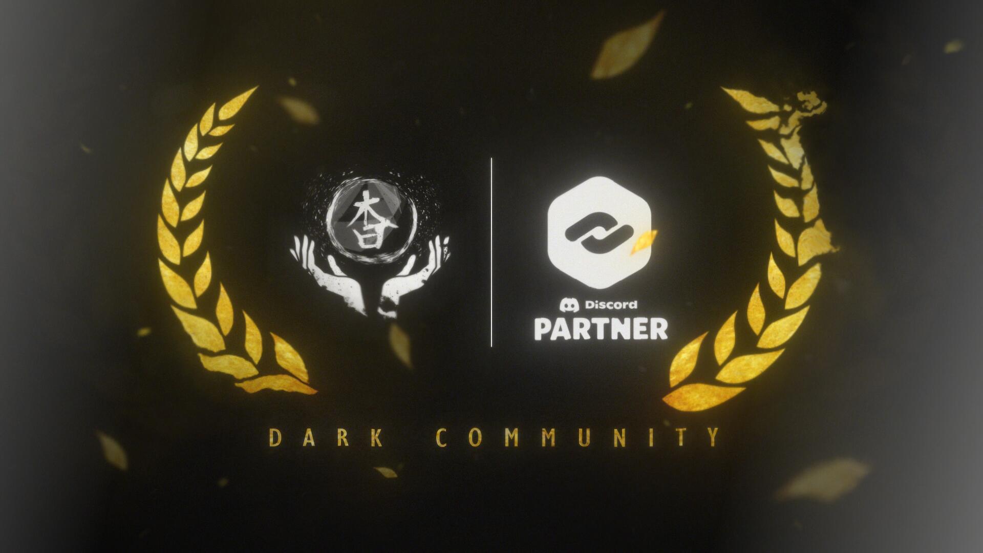 Discovery splash banner for Dark | Editing Community Discord server