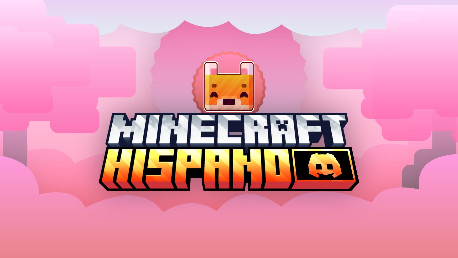 Discovery splash banner for MINECRAFT EN ESPAÑOL 🦊 Discord server