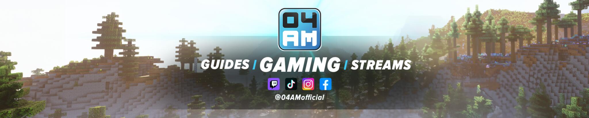 Discovery splash banner for The 04AM Discord Community Discord server