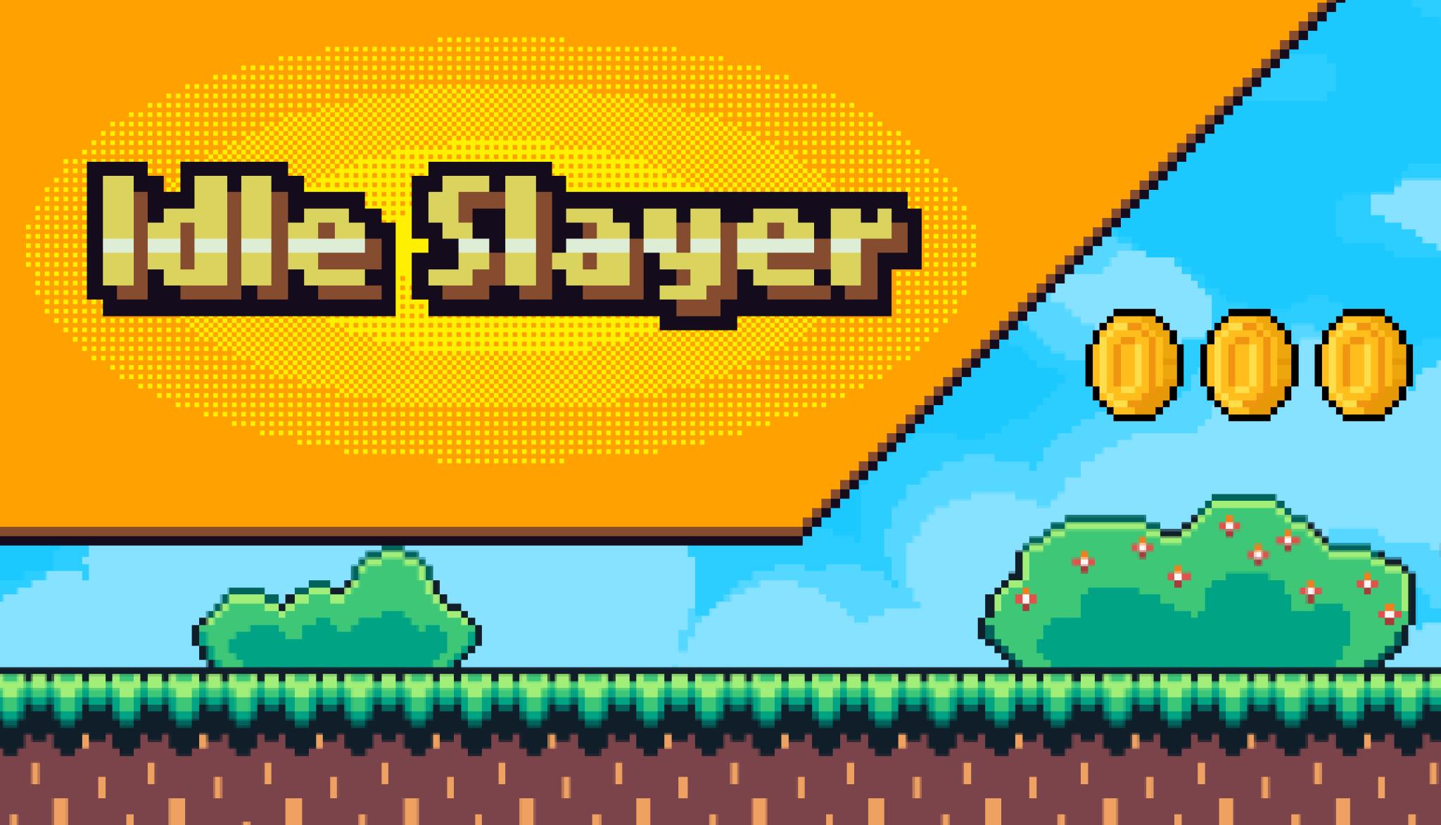 Discovery splash banner for Idle Slayer Discord server