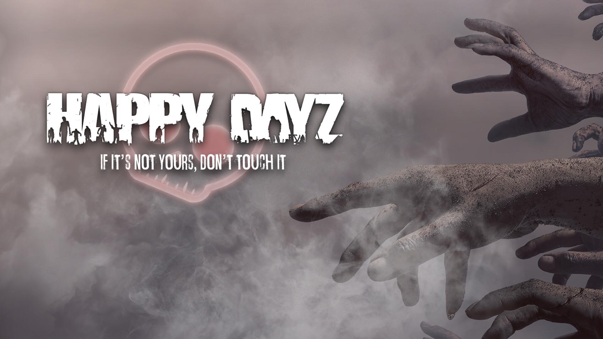 Discovery splash banner for Happy DayZ - Gaming Community Discord server