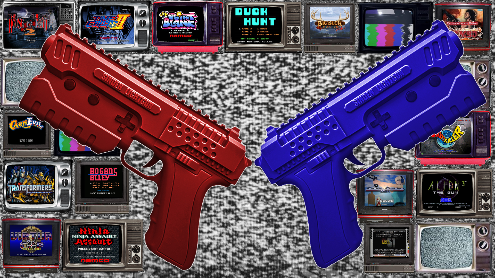 Discovery splash banner for Sinden Lightgun Discord server