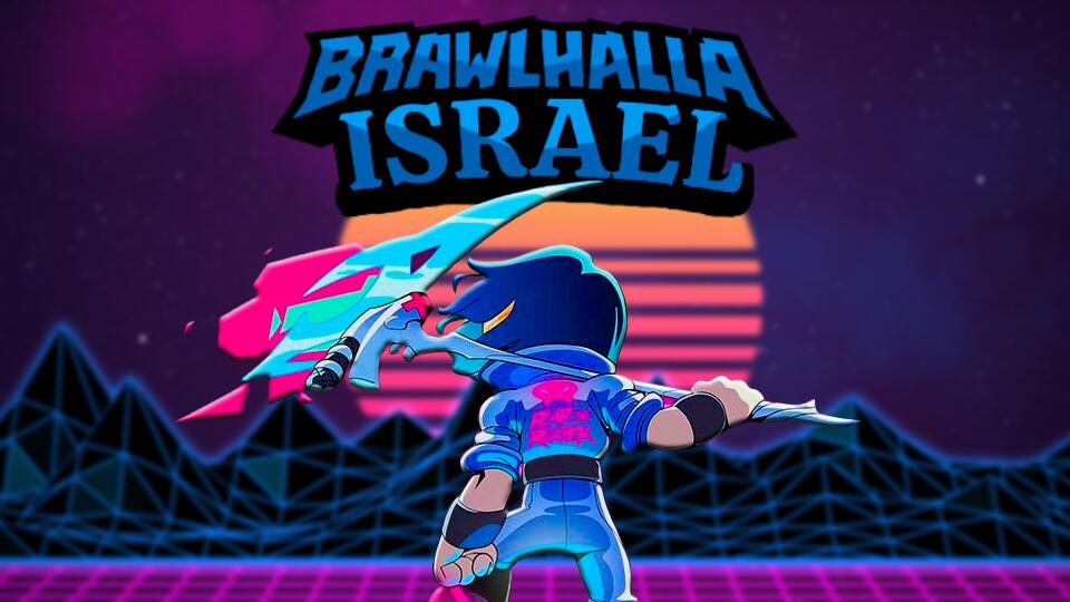 Discovery splash banner for Brawlhalla Israel Discord server