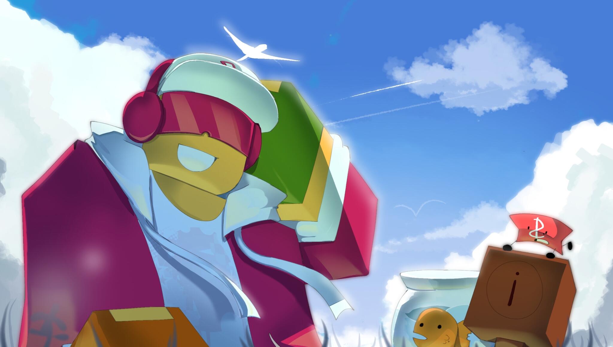 Discovery splash banner for Blockate Discord server