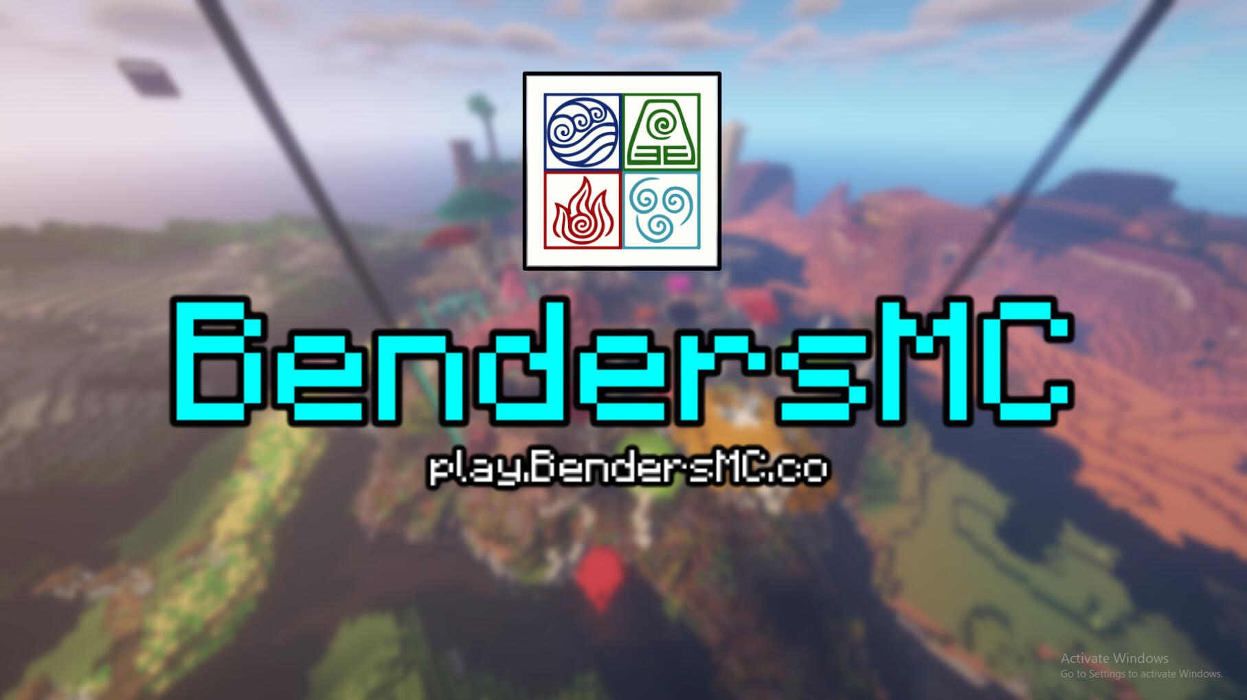 Discovery splash banner for BendersMC Discord server