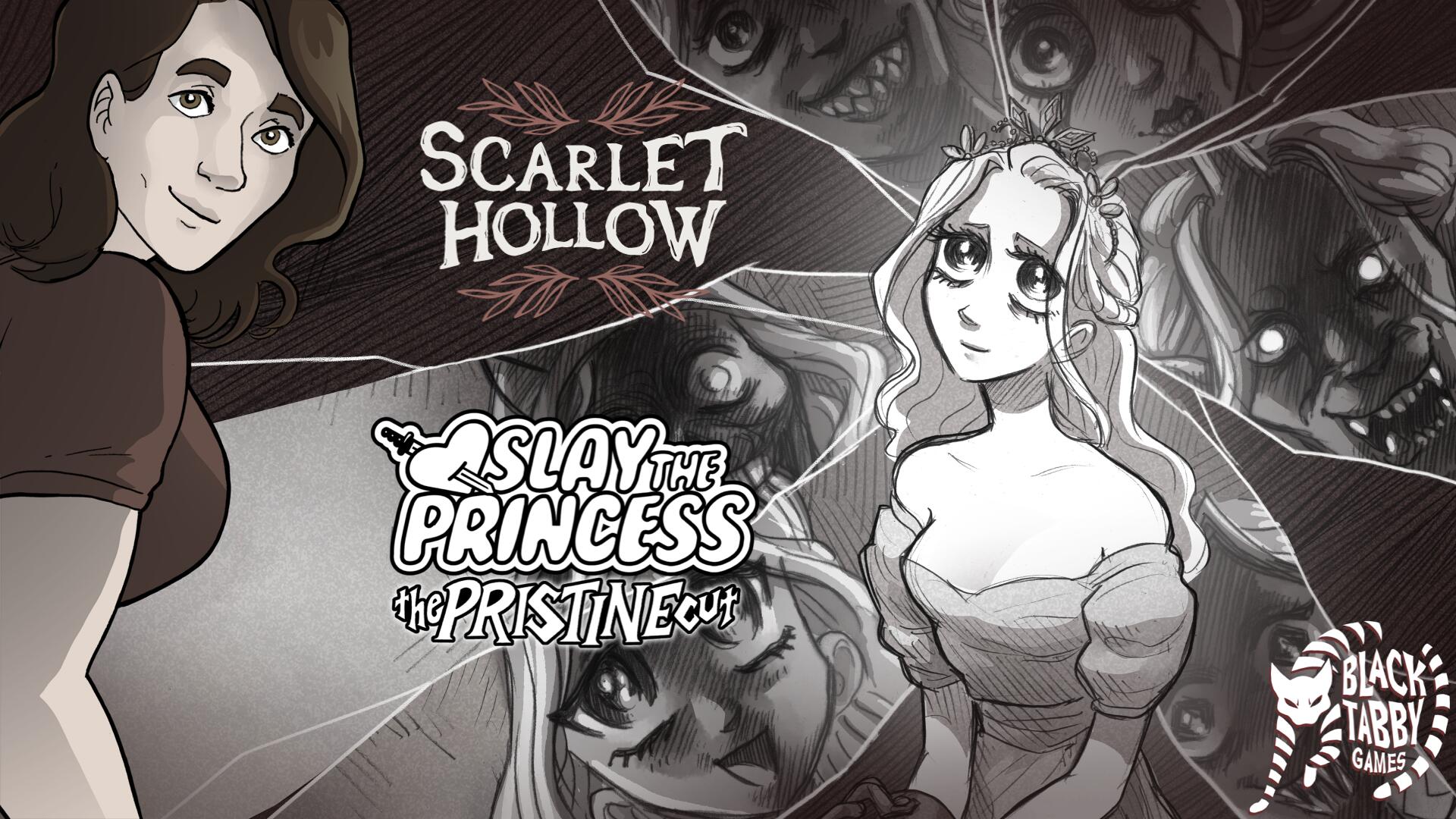 Discovery splash banner for Black Tabby Games Discord server