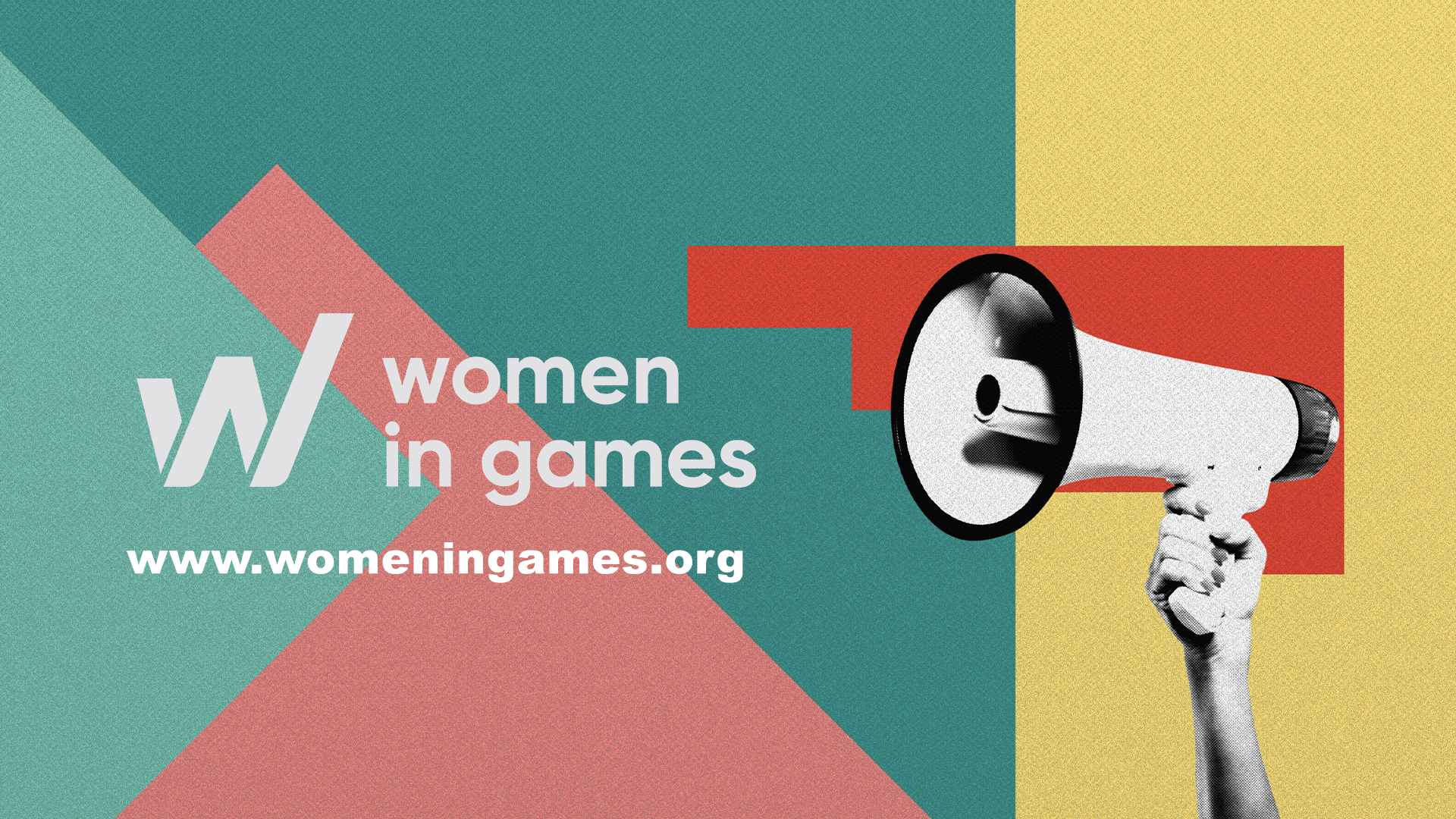 Discovery splash banner for Women in Games Discord server