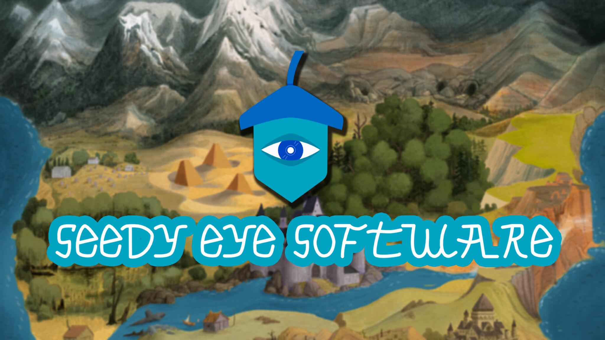 Discovery splash banner for Seedy Eye Software Discord server