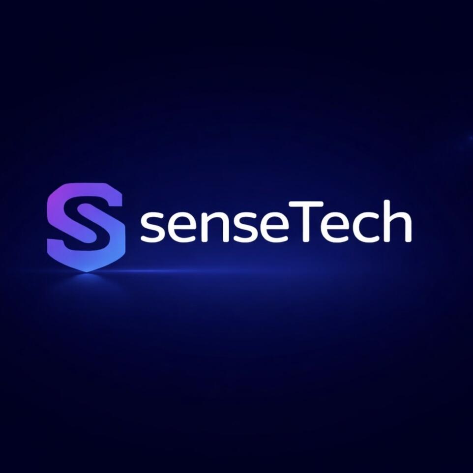 Discovery splash banner for Sense Tech Discord server