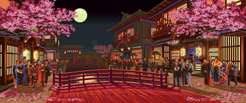 Discovery splash banner for Misaki 💮 Discord server