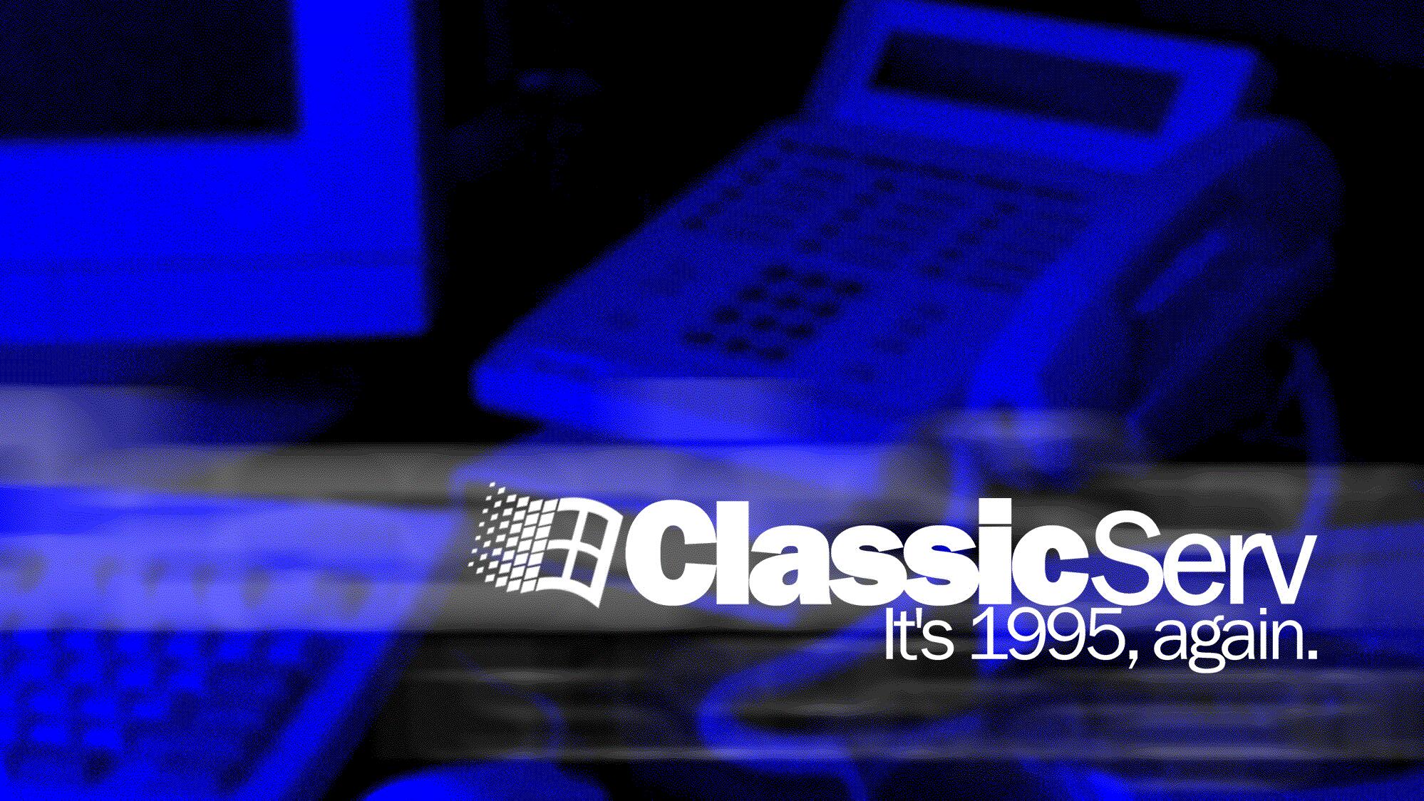 Discovery splash banner for ClassicServ Discord server