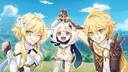 Discovery splash banner for Genshin Impact (JPN) Discord server