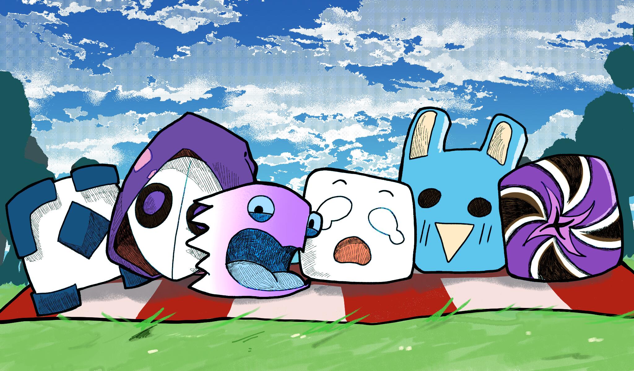 Discovery splash banner for 🌟 Blueskii Community Discord server