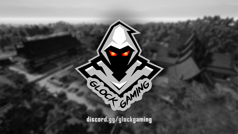 Discovery splash banner for Glock Gaming Discord server