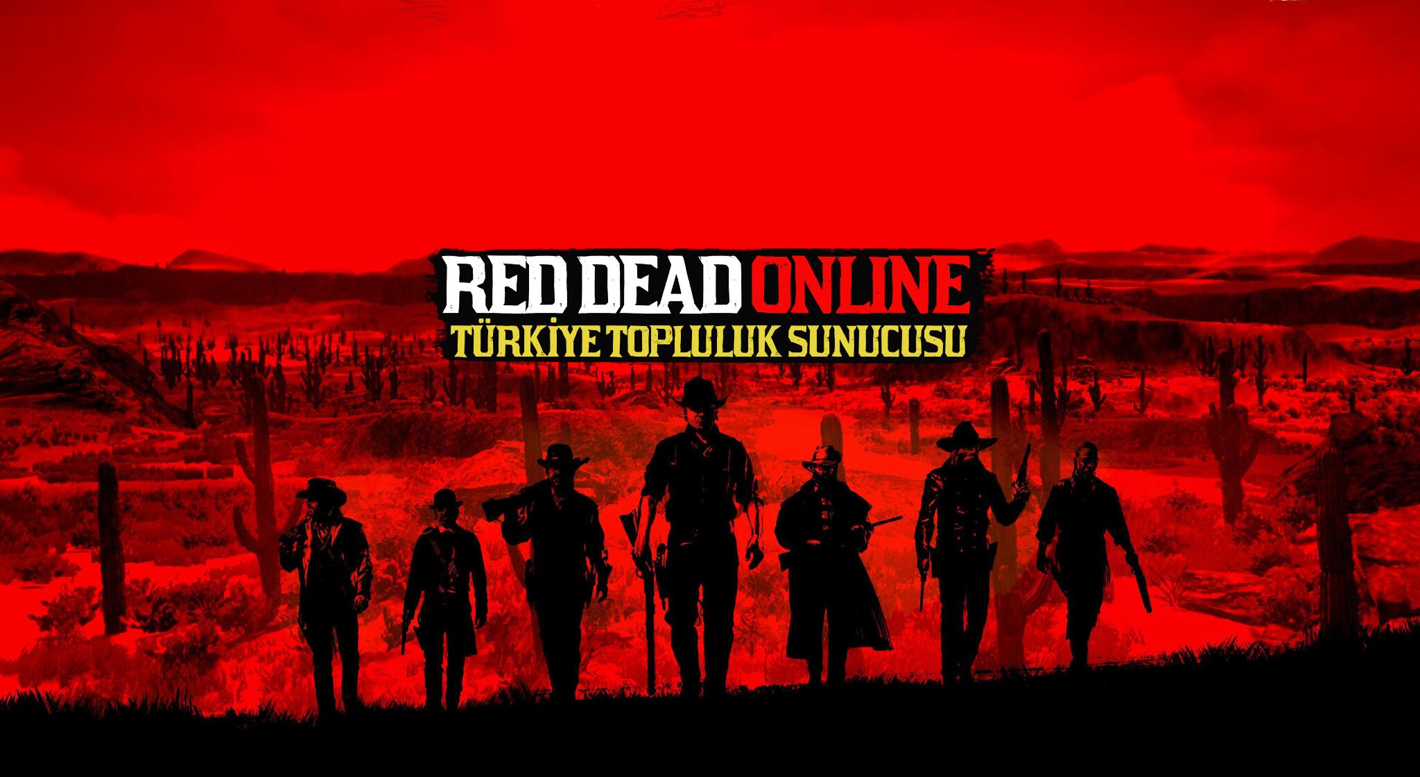 Discovery splash banner for Red Dead Online Türkiye Discord server