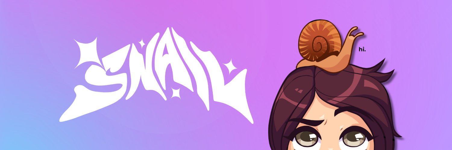 Discovery splash banner for snail friends Discord server